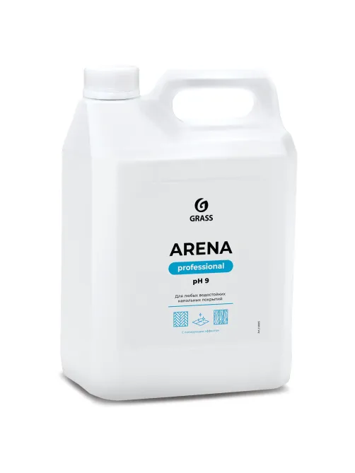 Средство для мытья пола 5 кг GRASS ARENA, с полирующим эффектом, нейтральное, концентрат, 218005