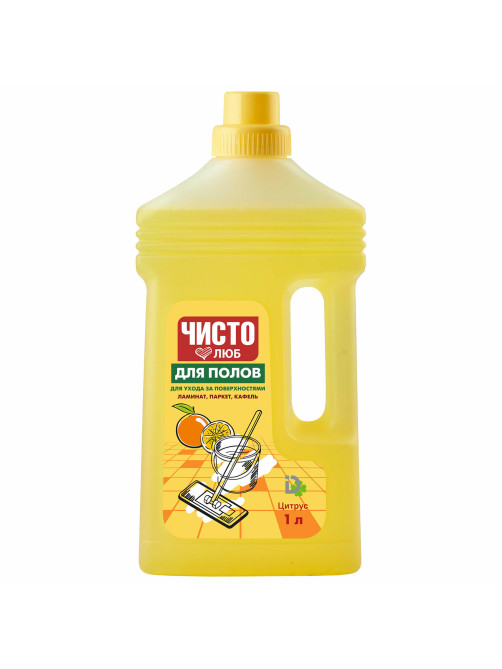 Средство для мытья пола 1 л, ЧИСТОЛЮБ 