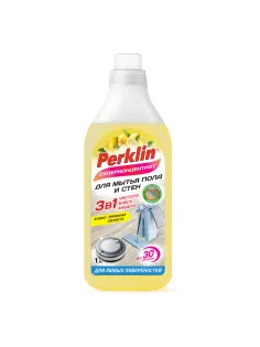 Средство для мытья пола и стен, СУПЕРКОНЦЕНТРАТ, 1 л, PERKLIN (ПЕРКЛИН), 