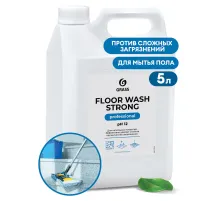Средство концентрат для машинной и ручной мойки полов 5,6 кг, GRASS FLOOR WASH STRONG, щелочь, 125193