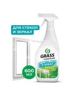Средство для мытья стекол и зеркал 600 мл GRASS 