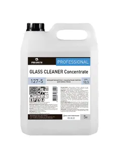 Средство для мытья стекол и зеркал 5 л, PRO-BRITE GLASS CLEANER, концентрат, 127-5