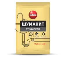 Средство для прочистки канализационных труб 70 г BAGI ШУМАНИТ, для всех типов труб, H-208900-0