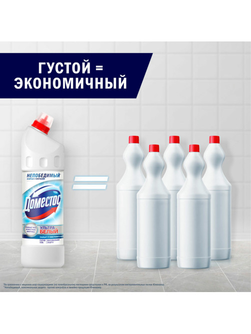 Средство для уборки туалета 1 л, ДОМЕСТОС 