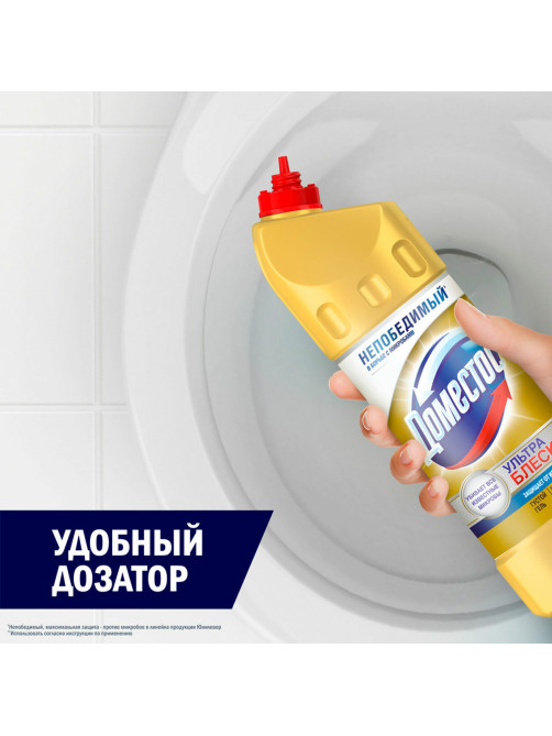 Средство для уборки туалета 1 л, ДОМЕСТОС 