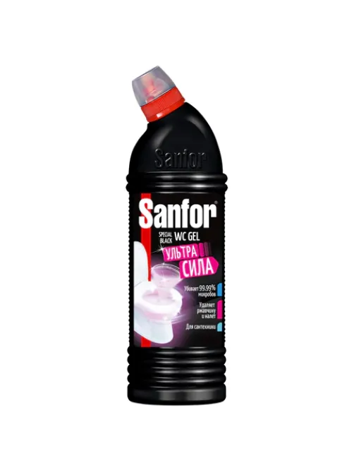 Чистящее средство 750 г, SANFOR WC gel (Санфор гель) 