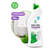 Средство для уборки санитарных помещений 750 мл GRASS DOS-GEL, щелочное, концентрат, гель, 219275