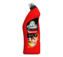 Средство для прочистки канализационных труб 750 мл GRASS DIGGER-GEL POWER, гель, щелочное, 125181