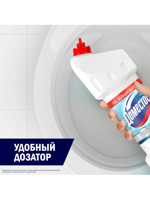 Средство для уборки туалета 1,5 л, ДОМЕСТОС 
