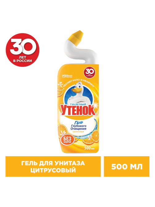 Средство для уборки туалета 500 мл, ТУАЛЕТНЫЙ УТЕНОК 