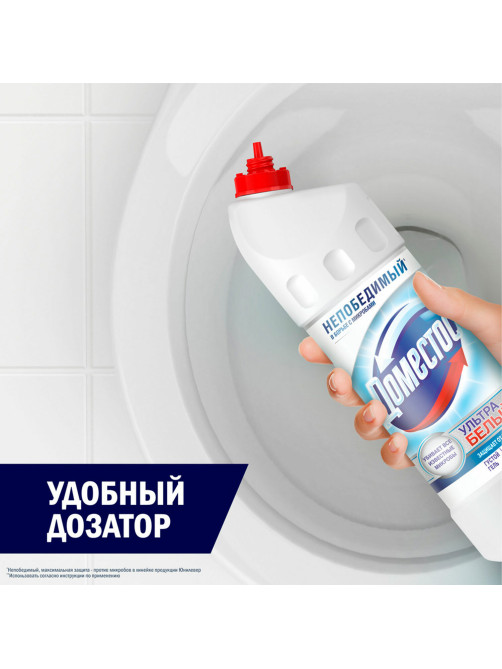 Средство для уборки туалета 1 л, ДОМЕСТОС 