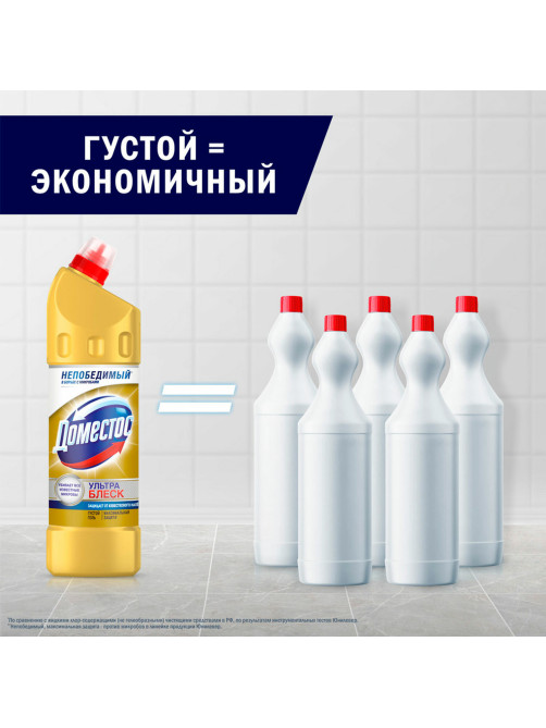 Средство для уборки туалета 1 л, ДОМЕСТОС 