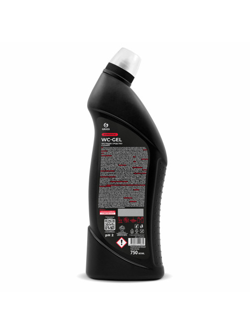 Средство чистящее кислотное для санузлов 750 мл, GRASS WC-GEL PROFESSIONAL, 125535