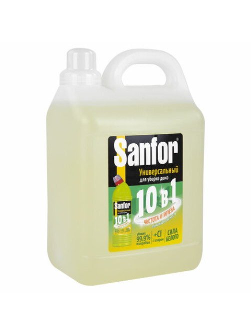 Чистящее средство 5 л, SANFOR 10 в 1 Universal 