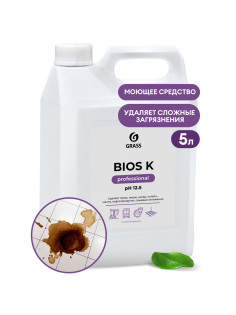 Средство моющее 5,6 кг GRASS BIOS K для промышленного оборудования, щелочное, концентрат, 125196