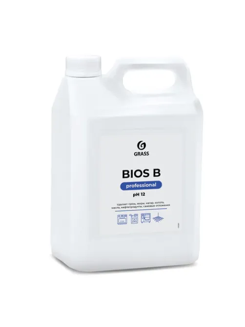 Средство моющее 5,5 кг GRASS BIOS B, для промышленного оборудования, щелочное, концентрат, 125201