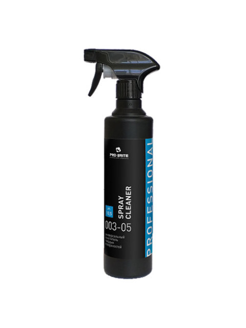 Средство моющее универсальное 500 мл, PRO-BRITE SPRAY CLEANER, щелочное, низкопенное, распылитель, 003-05