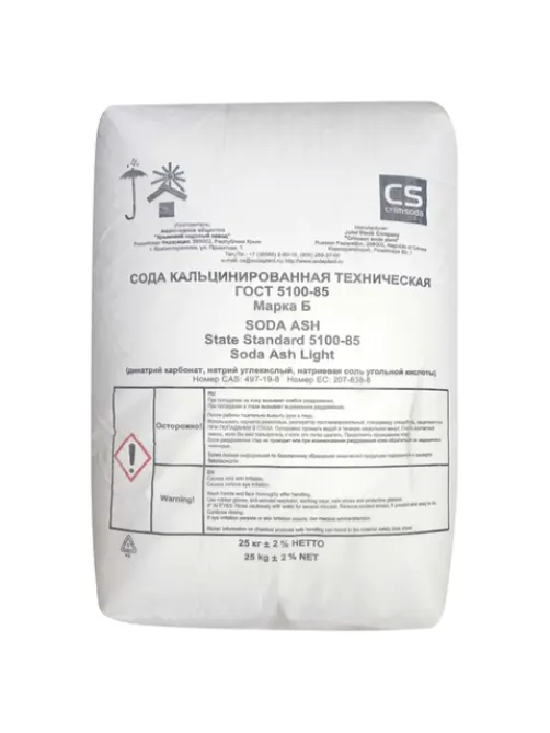 Сода кальцинированная, 25 кг, -