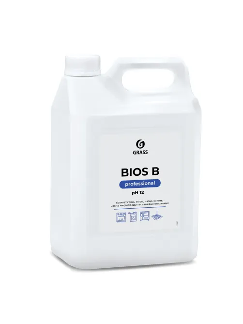 Средство моющее 5,5 кг GRASS BIOS B, для промышленного оборудования, щелочное, концентрат, 125201
