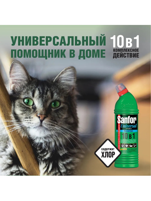 Чистящее средство 750 г, SANFOR Universal (Санфор Универсал) 