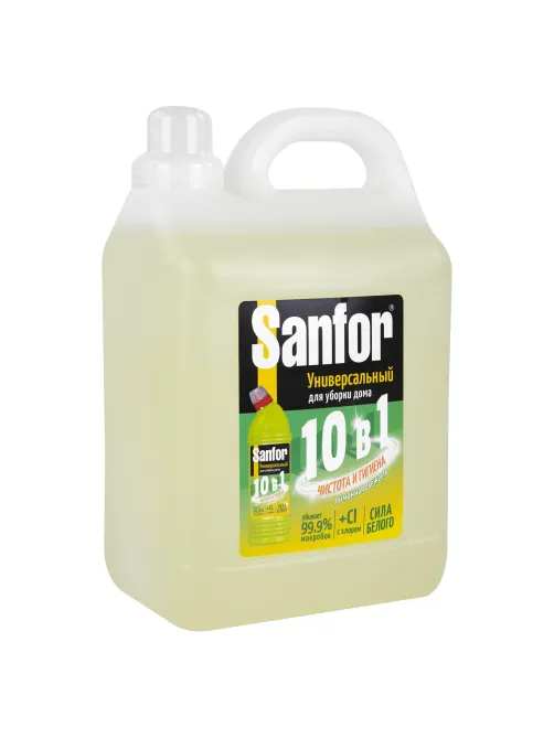 Чистящее средство 5 л, SANFOR 10 в 1 Universal 
