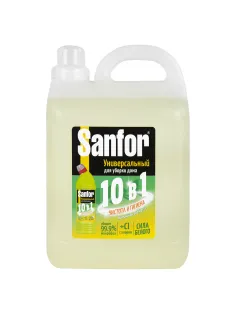 Чистящее средство 5 л, SANFOR 10 в 1 Universal 