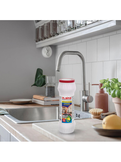 Чистящее средство 400 г, LAIMA PROFESSIONAL Антижир 