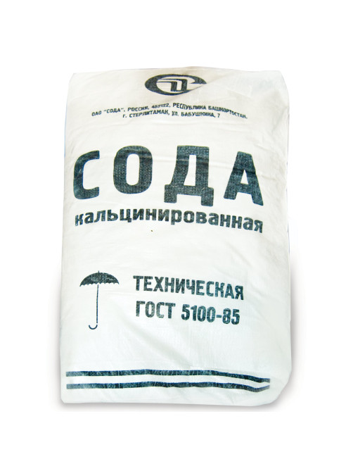 Сода кальцинированная, 25 кг, -