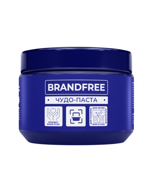 Чистящая паста для уборки 500 г BRANDFREE, пятновыводитель для твёрдых поверхностей