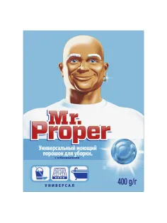 Чистящее средство 400 г, MR.PROPER (Мистер Пропер), с отбеливающим эффектом, универсал, порошок