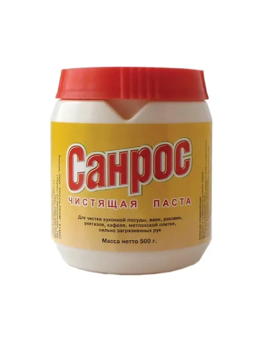 Чистящее средство 500 г, САНРОС, универсальное, паста