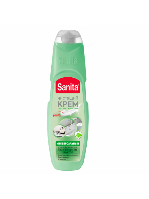 Чистящее средство универсальное крем 600 г, SANITA 