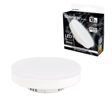 Лампа светодиодная SONNEN EXTRA, 10 (90) Вт, GX53, таблетка, нейтральный белый, 30000 ч, LED 10W-4000-GX53, 457931