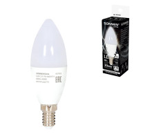 Лампа светодиодная SONNEN EXTRA, 7 (60) Вт, Е14, свеча, нейтральный белый, 30000 ч, LED C37-7W-4000-Е14, 457903