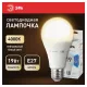 Лампа светодиодная ЭРА STD, 19 (160) Вт, цоколь E27, груша, нейтральный белый свет, 35000 ч., LED A65-19W-840-E27, Б0031703