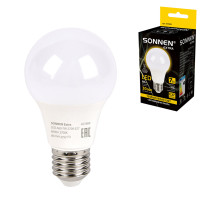 Лампа светодиодная SONNEN EXTRA, 7 (60) Вт, Е27, груша, теплый белый, 30000 ч, LED A60-7W-2700-Е27, 457889