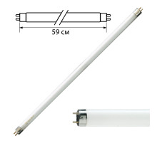 Лампа люминесцентная PHILIPS TL-D 18W/54-765, 18 Вт, цоколь G13, в виде трубки 59 см, холодный дневной свет