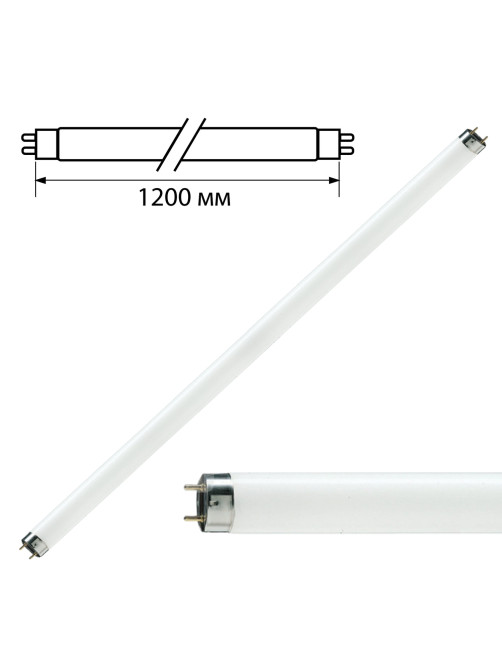 Лампа люминесцентная PHILIPS TL-D 36W/33-640, 36 Вт, цоколь G13, в виде трубки 120 см
