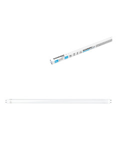 Лампа-трубка светодиодная SONNEN EXTRA, 9 (18) Вт, G13, 30000 ч, 60 см, холодный белый, LED T8-9W-6500-G13, 457938