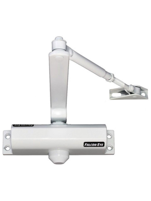 Доводчик FALCON EYE FE-B3W на дверь 45-65 кг, белый, 00-00110297
