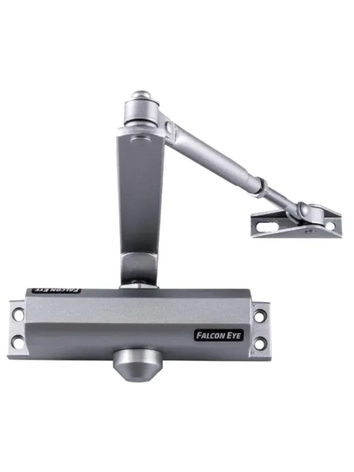 Доводчик FALCON EYE FE-B5W на дверь 85-120 кг, серебристый, 00-00110301