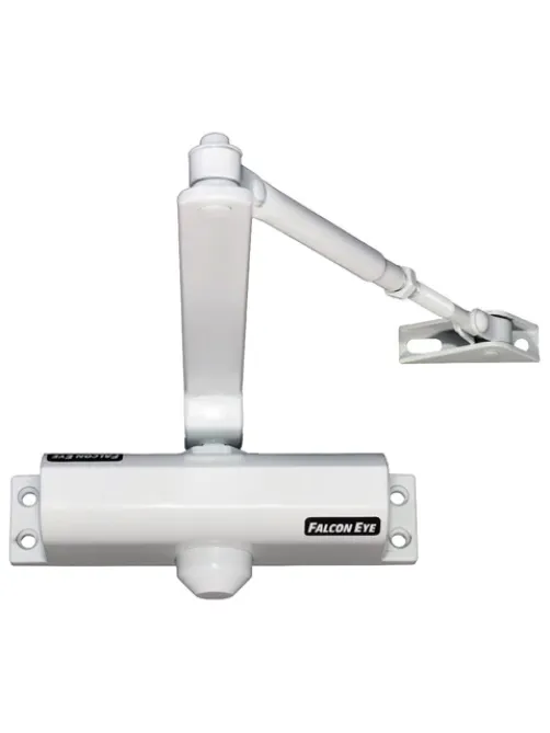 Доводчик FALCON EYE FE-B5W на дверь 85-120 кг, белый, 00-00110304