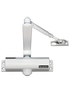 Доводчик FALCON EYE FE-B2W на дверь 25-45 кг, белый, 00-00110303