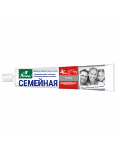 Зубная паста 90 г СЕМЕЙНАЯ (Весна) 