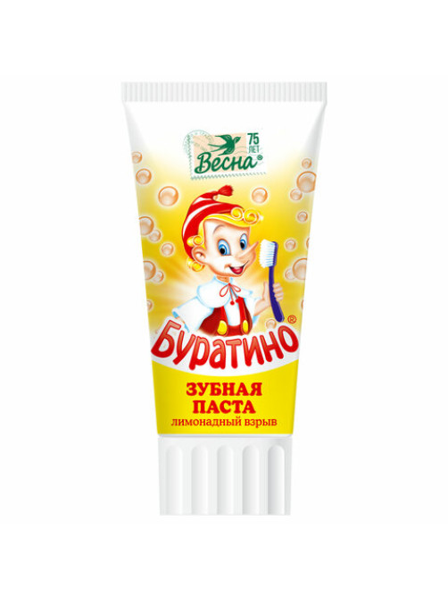 Зубная паста детская 75 мл БУРАТИНО (Весна) 