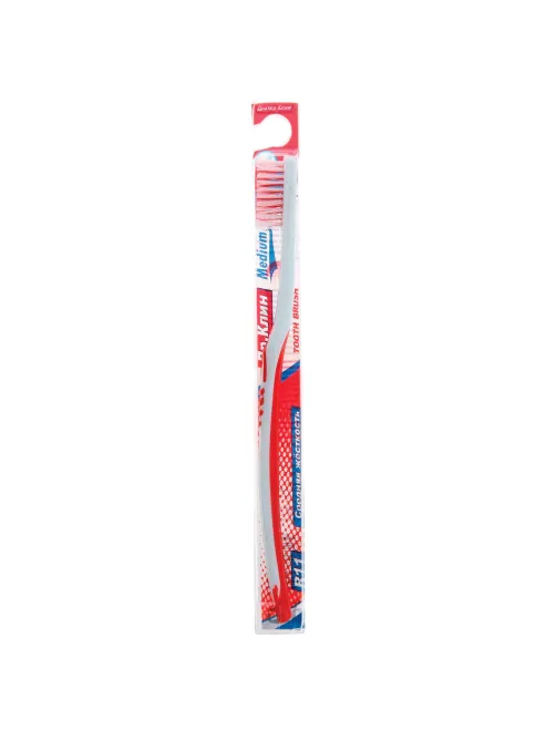 Зубная щетка DR.CLEAN (Доктор Клин) R11, средняя, YGIR-174