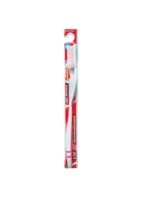 Зубная щетка DR.CLEAN (Доктор Клин) L18, средняя, YGIR-170
