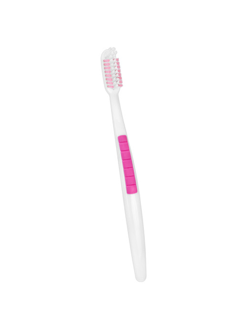 Зубная щетка жесткая CLASSIC WHITENING, КОМПЛЕКТ 12 шт. (10 + 2 в подарок), LAIMA DENT, 609694