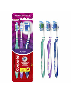 Зубная щетка НАБОР (2+1) COLGATE 