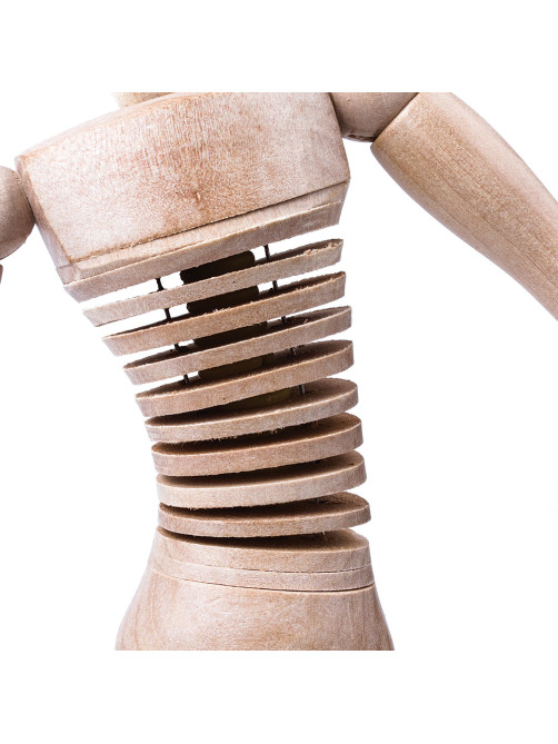 Манекен художественный ГИБКИЙ, BRAUBERG ART CLASSIC, дерево, высота 30 см, 191293